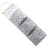 2215 Cotton Linen Waterproof Hanging Storage Bag Hanging Multilayer Hanging Diaper Art Door After Debris Storage Bag Sleeves